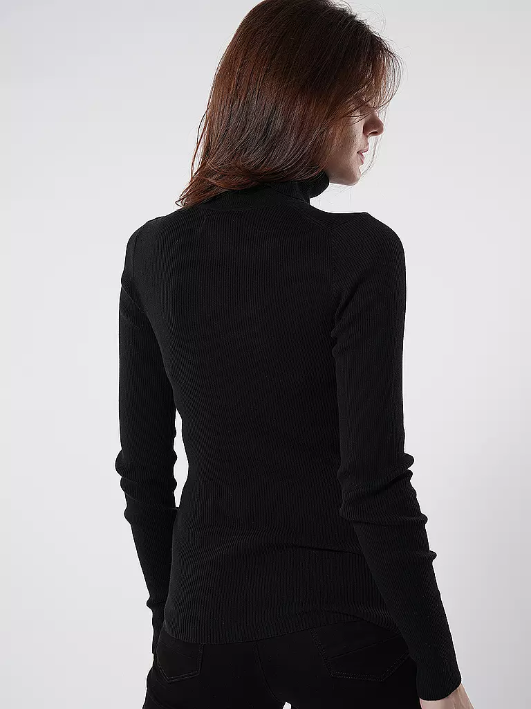 CALVIN KLEIN JEANS | Rollkragenpullover | Noir