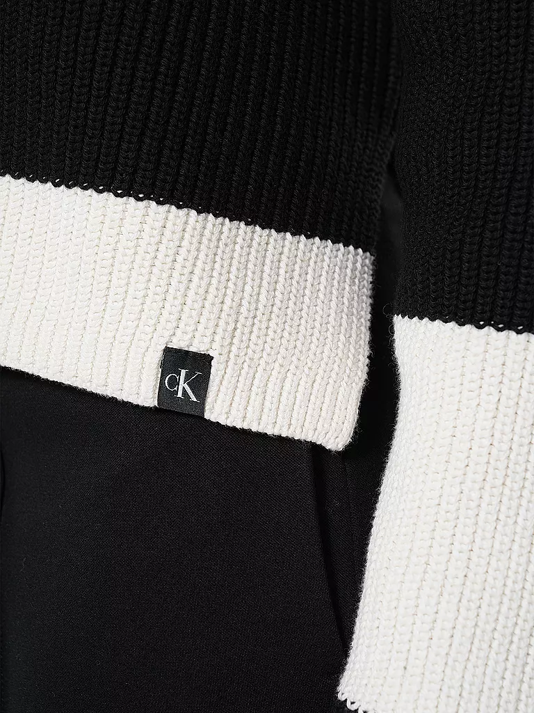 CALVIN KLEIN JEANS | Rollkragenpullover | Noir