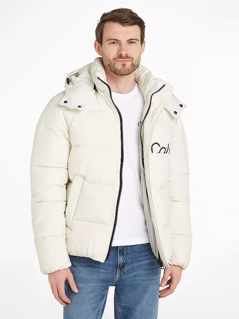 CALVIN KLEIN JEANS | Steppjacke | Blanc