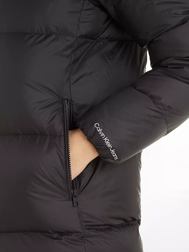 CALVIN KLEIN JEANS | Steppmantel  | Noir