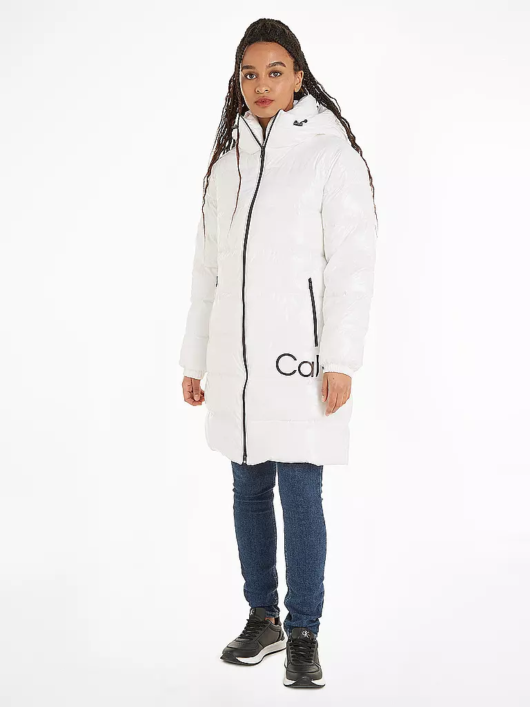 CALVIN KLEIN JEANS | Steppmantel | Blanc
