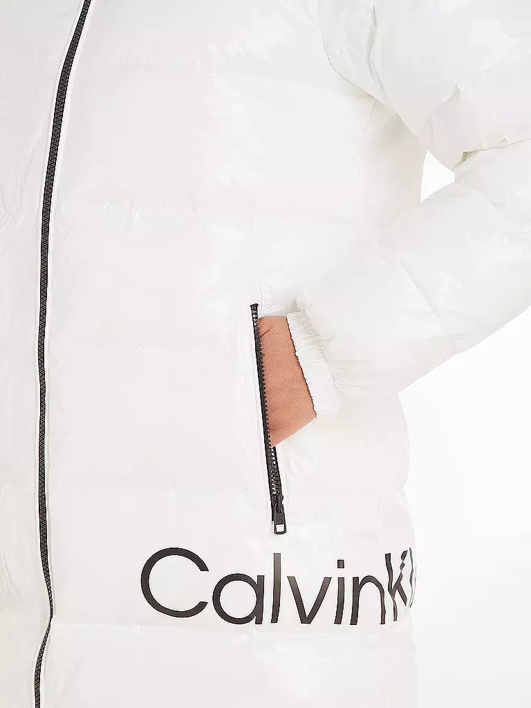 CALVIN KLEIN JEANS | Steppmantel | Blanc