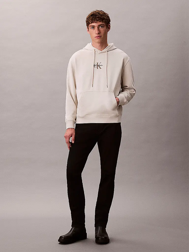 CALVIN KLEIN JEANS | Sweat à capuche - Hoodie | weiss
