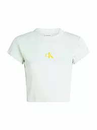 CALVIN KLEIN JEANS | T-shirt Coupe Courte | Menthe