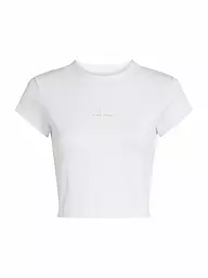 CALVIN KLEIN JEANS | T-shirt Coupe Courte | Blanc