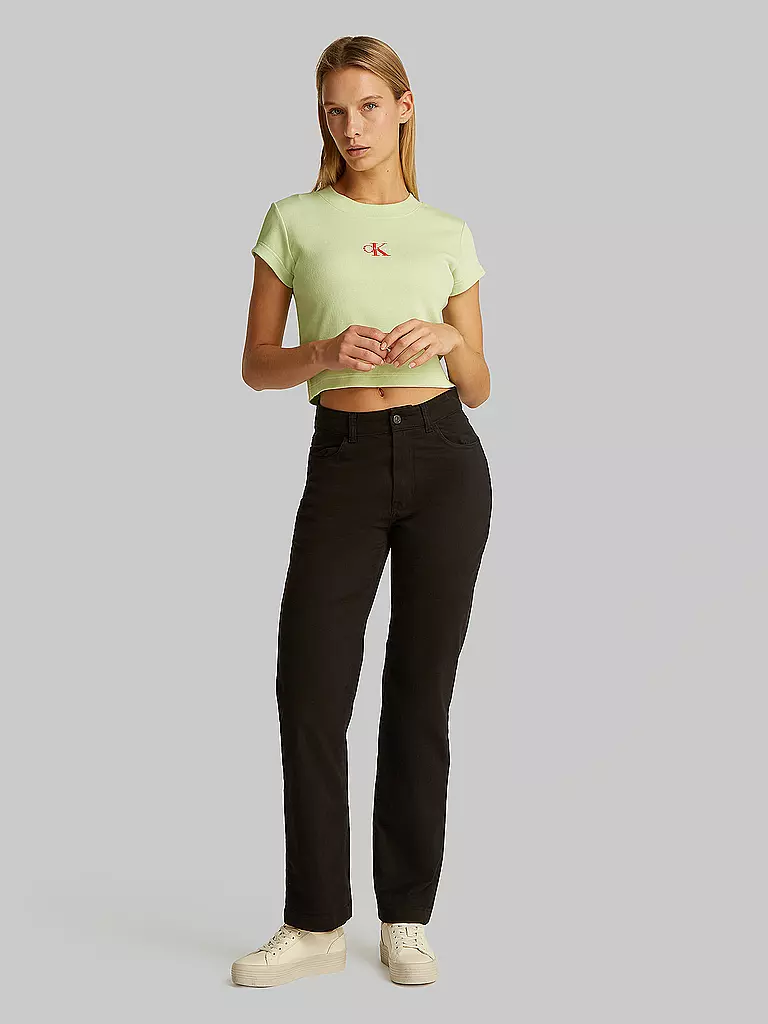 CALVIN KLEIN JEANS | T-shirt Coupe Courte | hellgrün