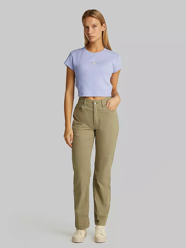 CALVIN KLEIN JEANS | T-shirt Coupe Courte | lila