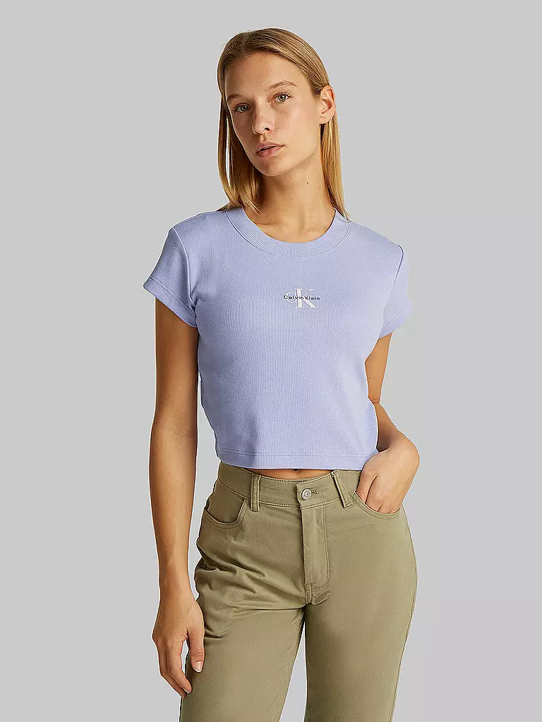 CALVIN KLEIN JEANS | T-shirt Coupe Courte | lila