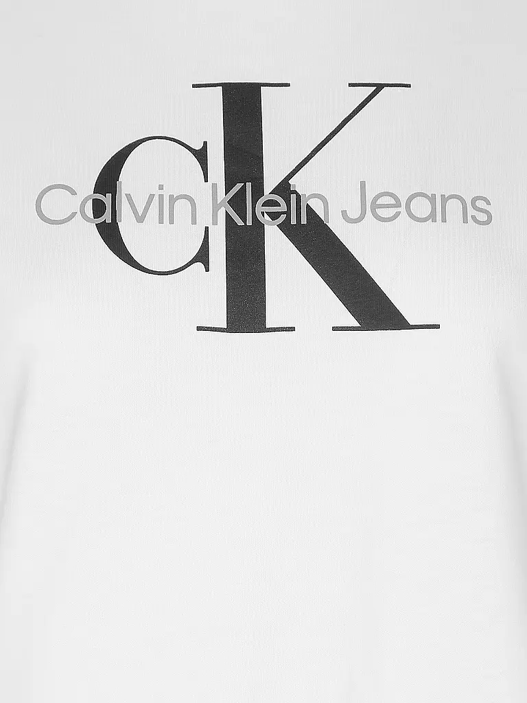 CALVIN KLEIN JEANS | T-shirt coupe régulière | weiss