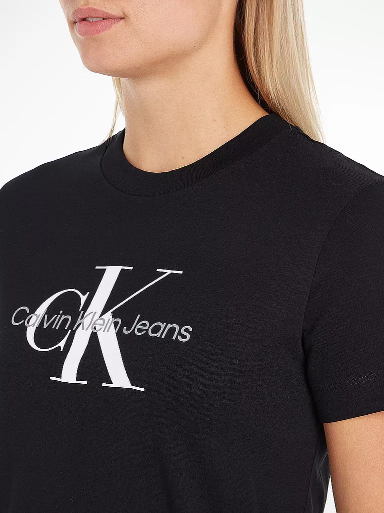 CALVIN KLEIN JEANS | T-shirt Coupe Regular | schwarz
