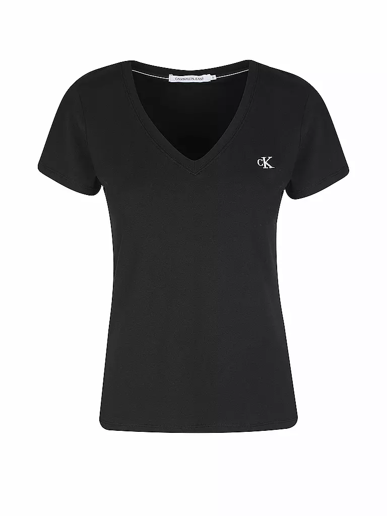 CALVIN KLEIN JEANS | T-Shirt Coupe Slim | schwarz