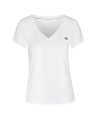 CALVIN KLEIN JEANS | T-Shirt Coupe Slim | Blanc