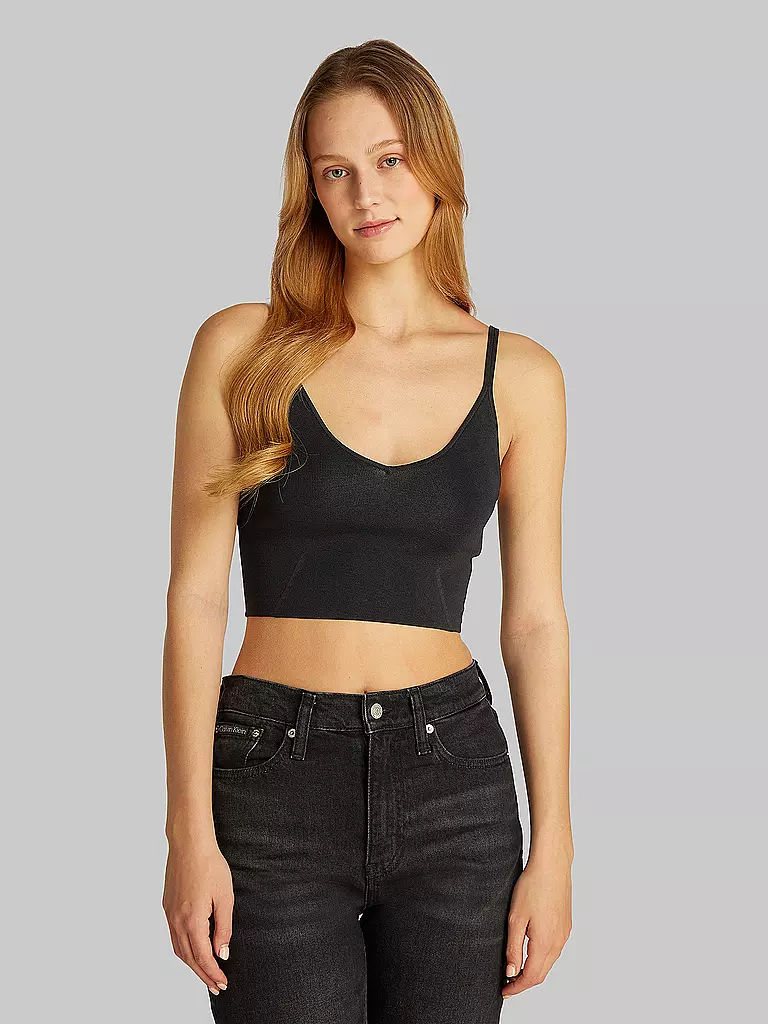 CALVIN KLEIN JEANS | Top court ajusté | 