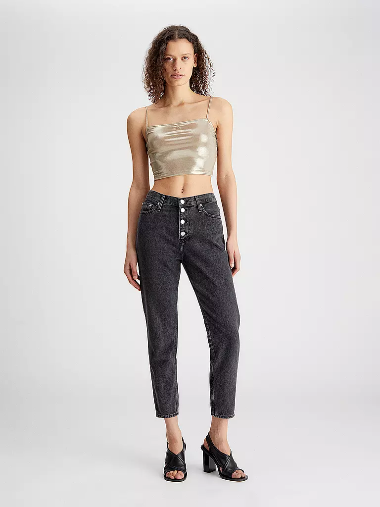 CALVIN KLEIN JEANS | Top Cropped Fit | Or