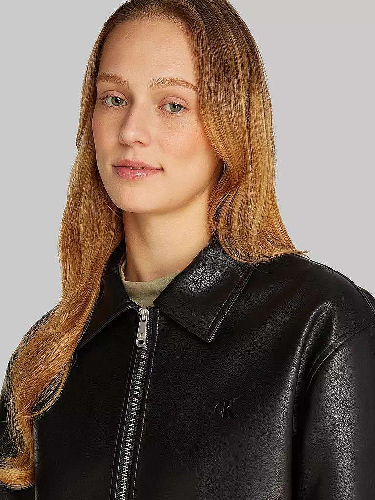 CALVIN KLEIN JEANS | Veste aspect cuir | 