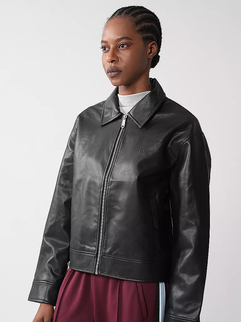 CALVIN KLEIN JEANS | Veste aspect cuir | 