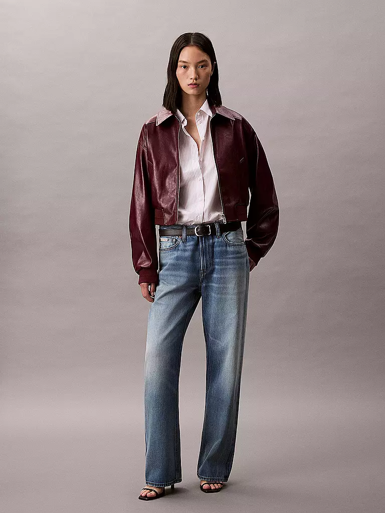 CALVIN KLEIN JEANS | Veste aspect cuir | 