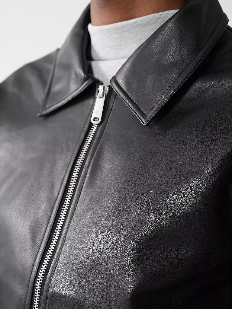 CALVIN KLEIN JEANS | Veste aspect cuir | 