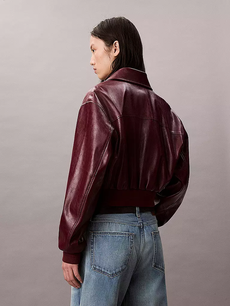 CALVIN KLEIN JEANS | Veste aspect cuir | 
