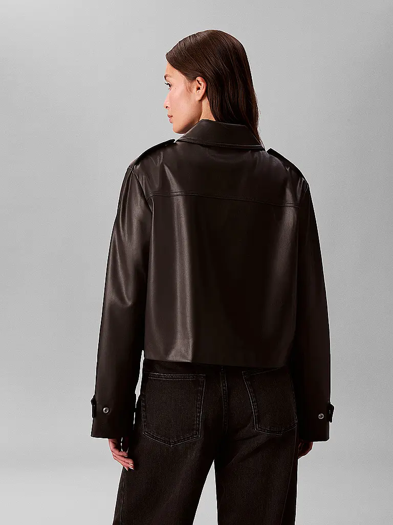 CALVIN KLEIN JEANS | Veste aspect cuir | 