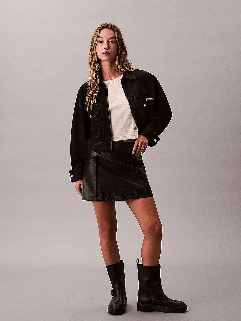 CALVIN KLEIN JEANS | Veste en jean | schwarz