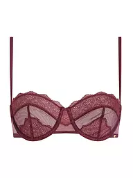CALVIN KLEIN | BH mit Reifen  | Rouge foncé