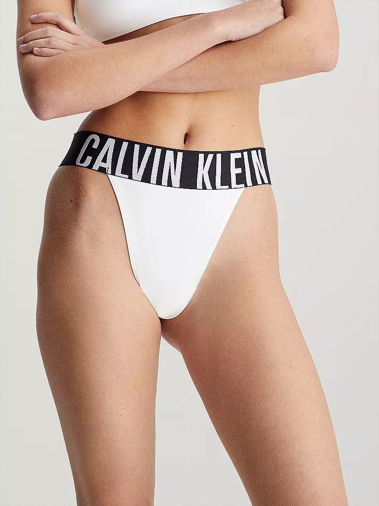 CALVIN KLEIN | Bikinihose - String | Blanc