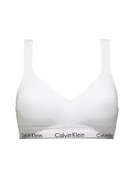 CALVIN KLEIN | Bustier "Bralette - Modern Cotton" (Weiss) | Blanc