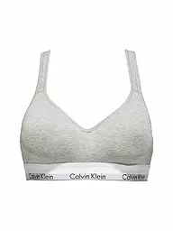 CALVIN KLEIN | Bustier "Bralette - Modern Cotton" (Weiss) | Gris