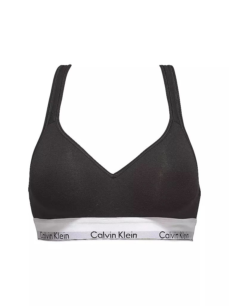 CALVIN KLEIN | Bustier "Bralette - Modern Cotton" | Noir
