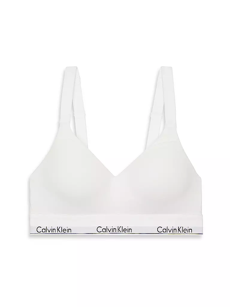 CALVIN KLEIN | Bustier blanc | weiss