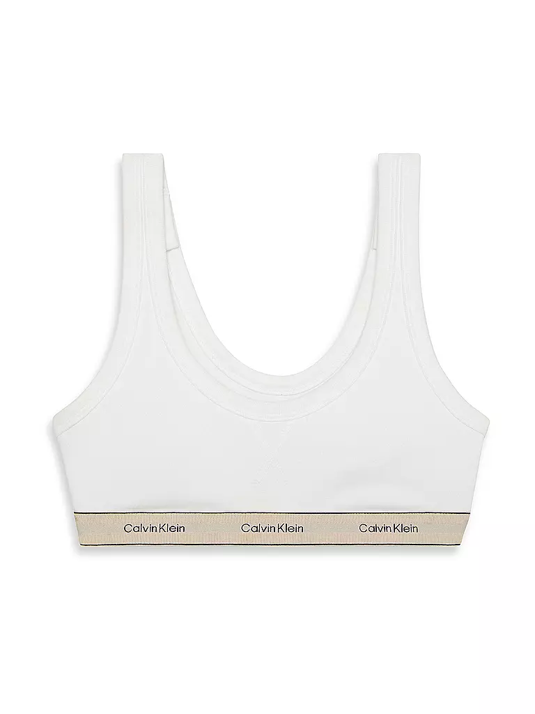 CALVIN KLEIN | Bustier blanc | weiss