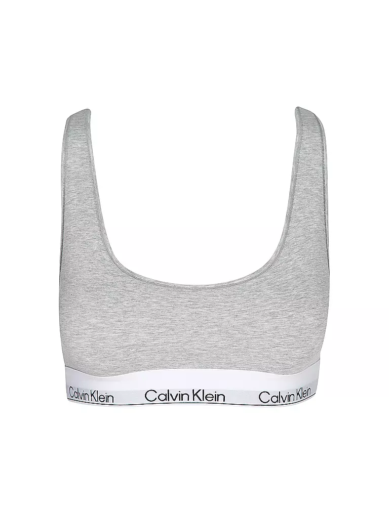 CALVIN KLEIN | Bustier gris | hellgrau