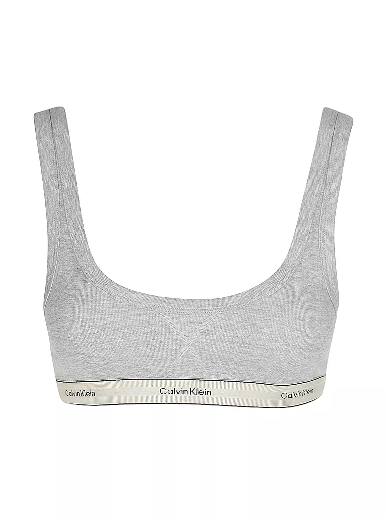 CALVIN KLEIN | Bustier gris | hellgrau
