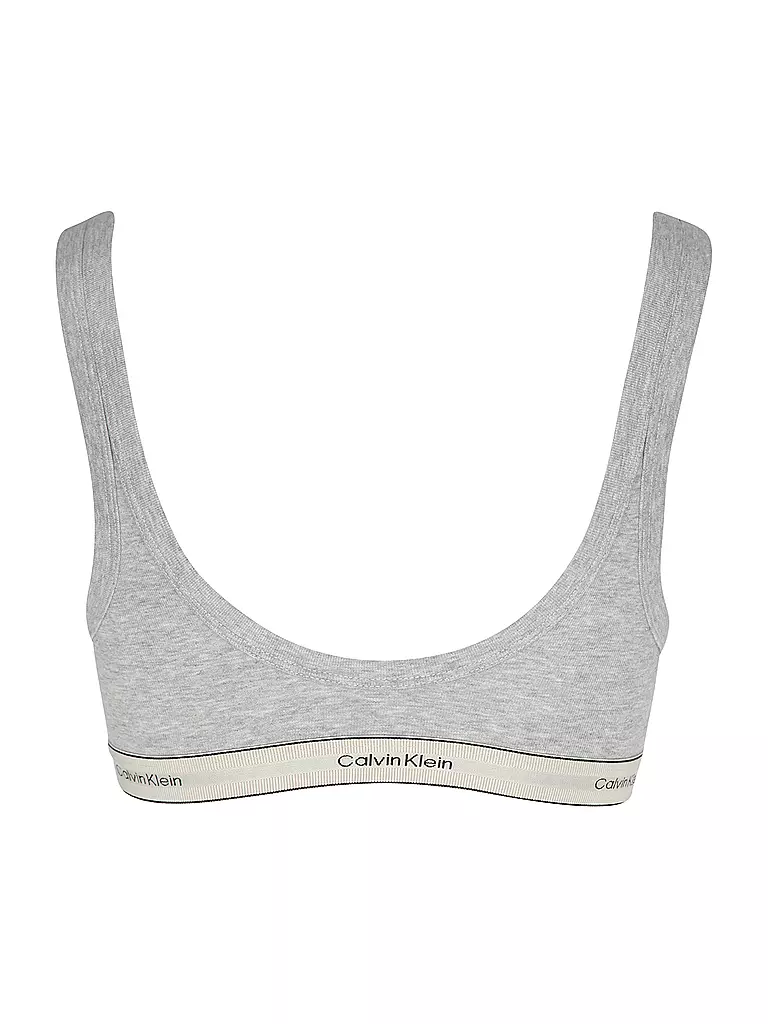 CALVIN KLEIN | Bustier gris | hellgrau