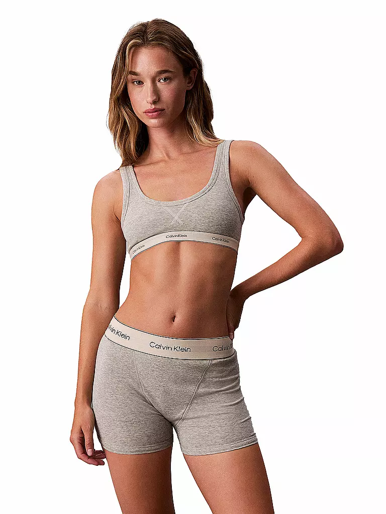 CALVIN KLEIN | Bustier gris | hellgrau
