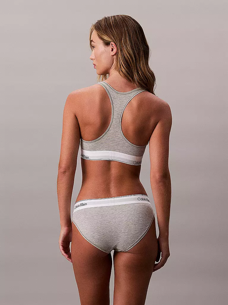 CALVIN KLEIN | Bustier gris | hellgrau