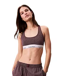 CALVIN KLEIN | Bustier violet | Rouge foncé