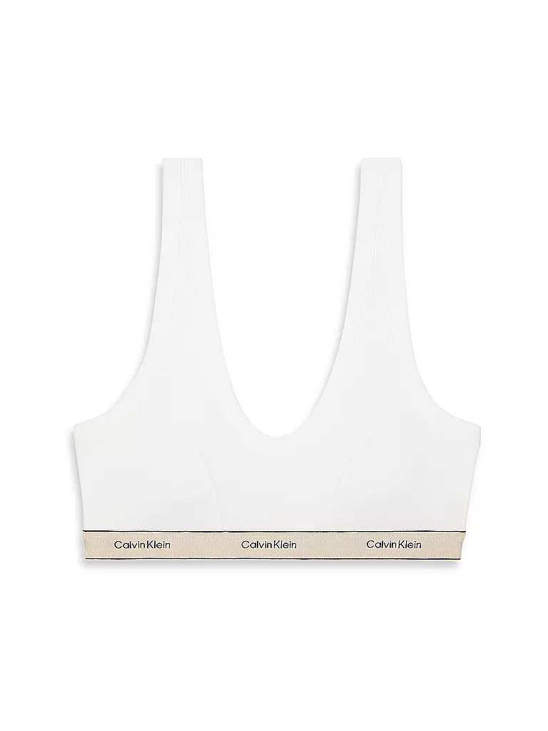 CALVIN KLEIN | Bustier | weiss