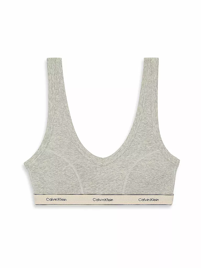 CALVIN KLEIN | Bustier | hellgrau