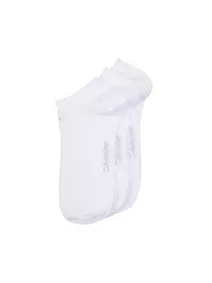 CALVIN KLEIN | Chaussettes lot de 3 blanc | Blanc
