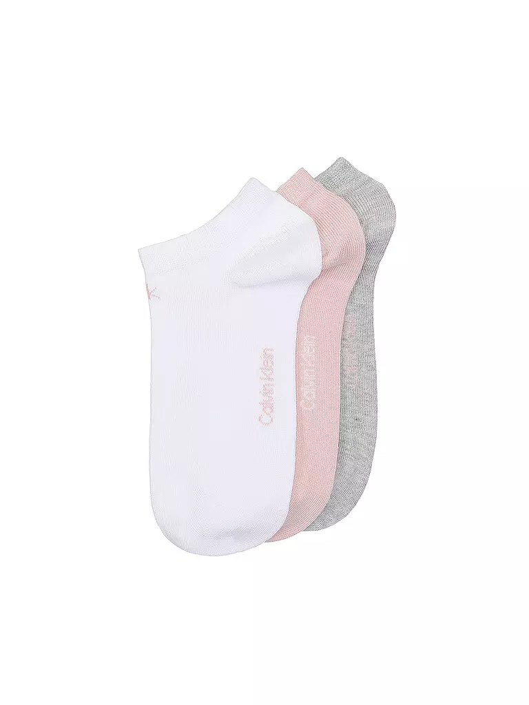 CALVIN KLEIN | Chaussettes lot de 3 rose | Rose