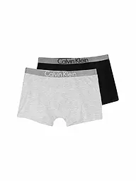 CALVIN KLEIN | Jungen Pants 2er Pkg Customized Stretch grey black | Gris clair