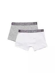 CALVIN KLEIN | Jungen Pants 2er Pkg Customized Stretch grey black | Blanc