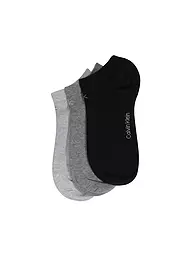 CALVIN KLEIN | Chaussettes lot de 3 blanc | Gris
