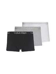 CALVIN KLEIN | Lot de 3 slips noir, gris, blanc | Noir