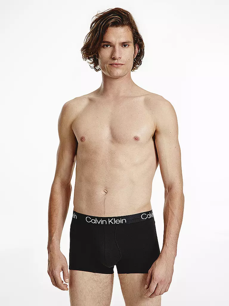 CALVIN KLEIN | Lot de 3 slips noir, gris, blanc | schwarz