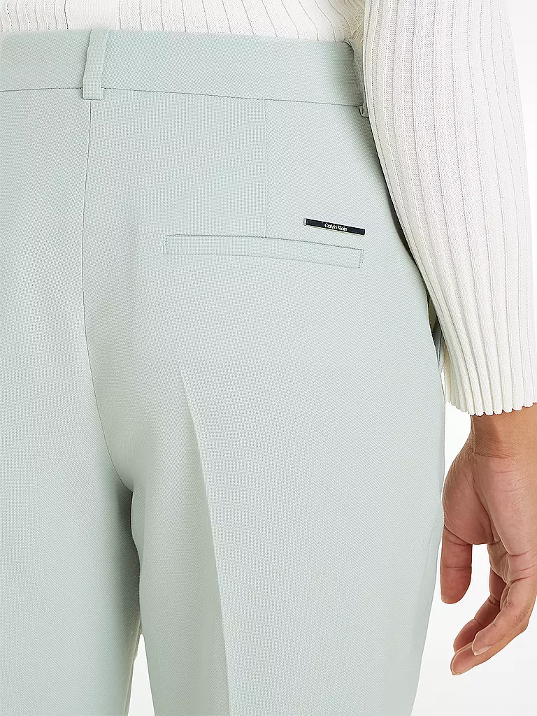 CALVIN KLEIN | Pantalon de tailleur slim fuselé | 