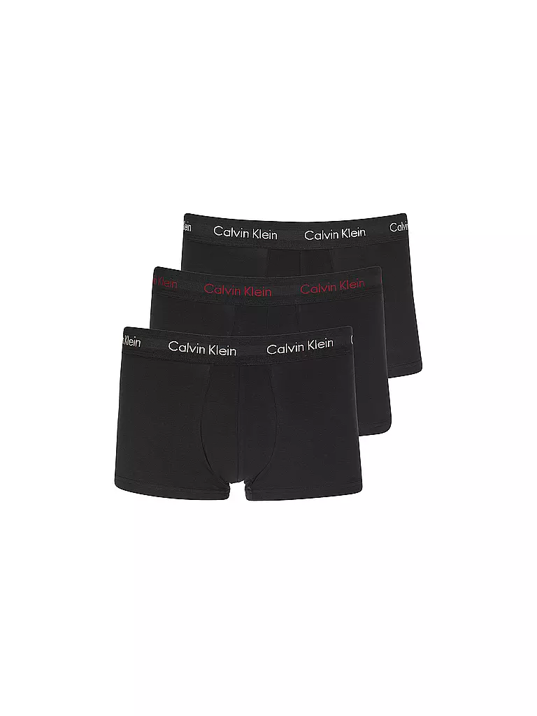 CALVIN KLEIN | Pantalons, lot de 3, noir | schwarz