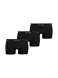CALVIN KLEIN | Lot de 3 slips noirs | Noir
